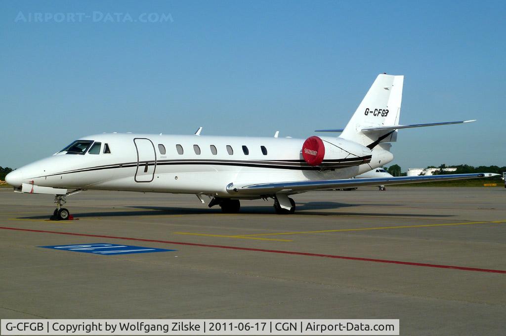 G-CFGB, 2008 Cessna 680 Citation Sovereign C/N 680-0234, visitor