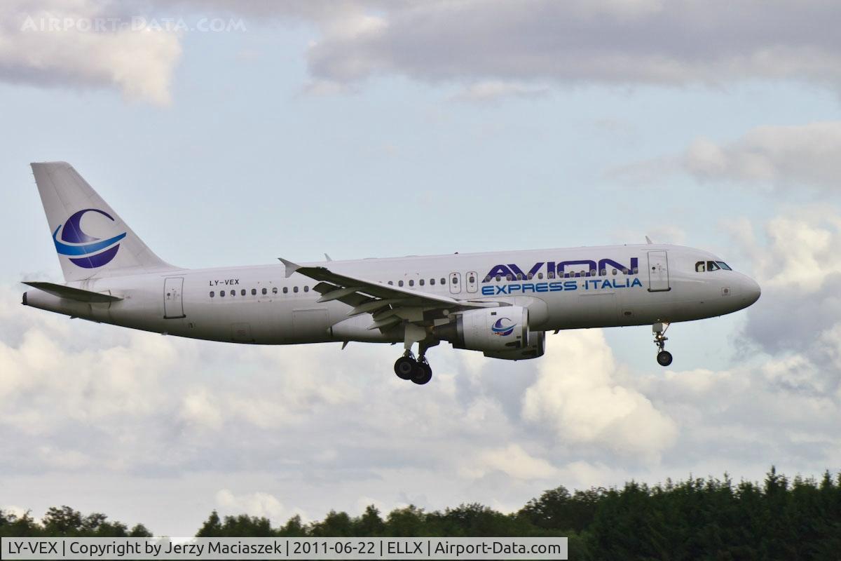 LY-VEX, 1992 Airbus A320-212 C/N 0375, Airbus A320-212