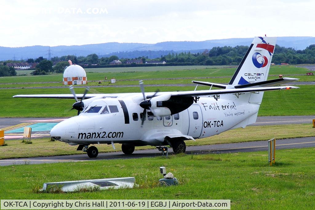 OK-TCA, 1990 Let L-410UVP-E Turbolet C/N 902431, Manx2