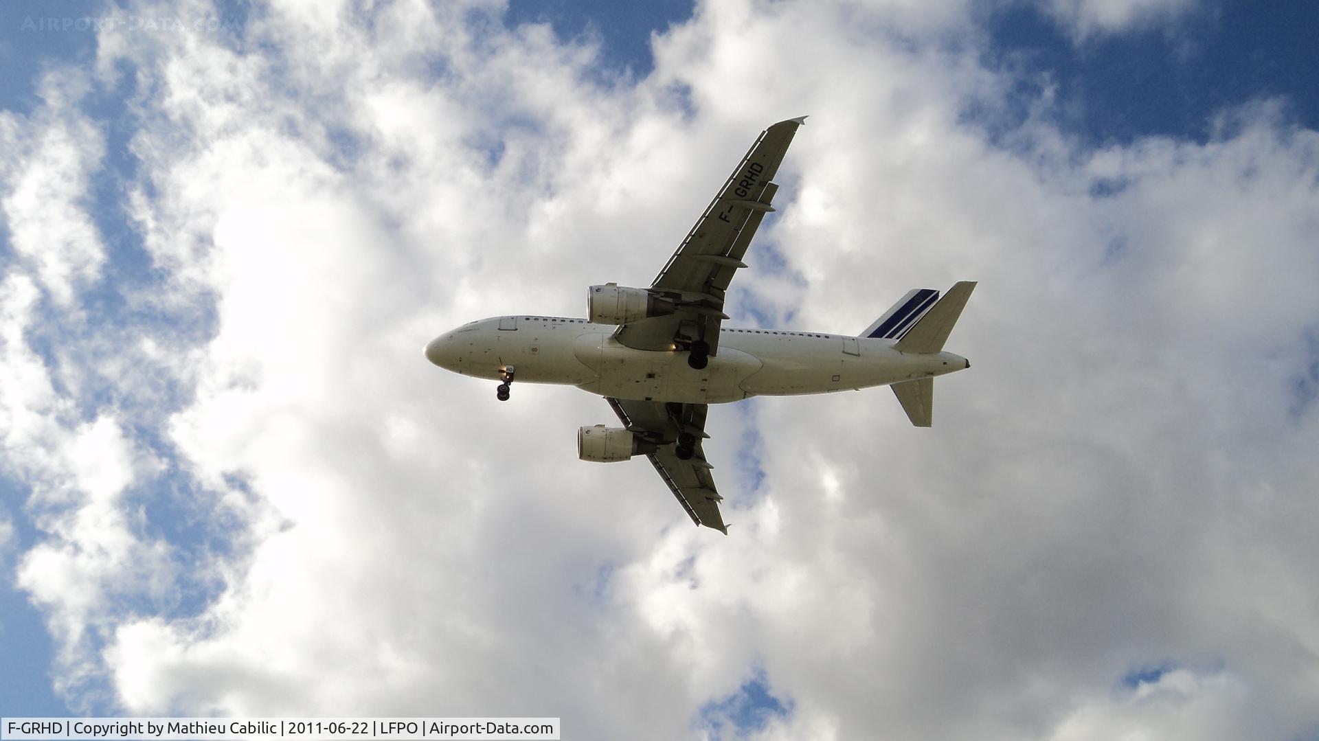 F-GRHD, 1999 Airbus A319-111 C/N 1000, Airbus A319-11
