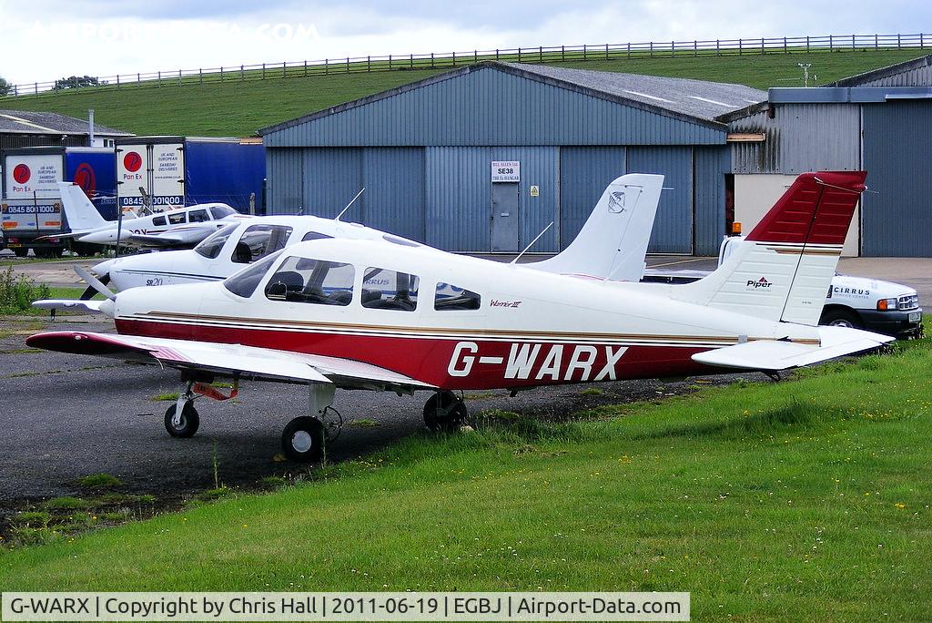 G-WARX, 1998 Piper PA-28-161 Cherokee Warrior III C/N 28-42038, privately owned