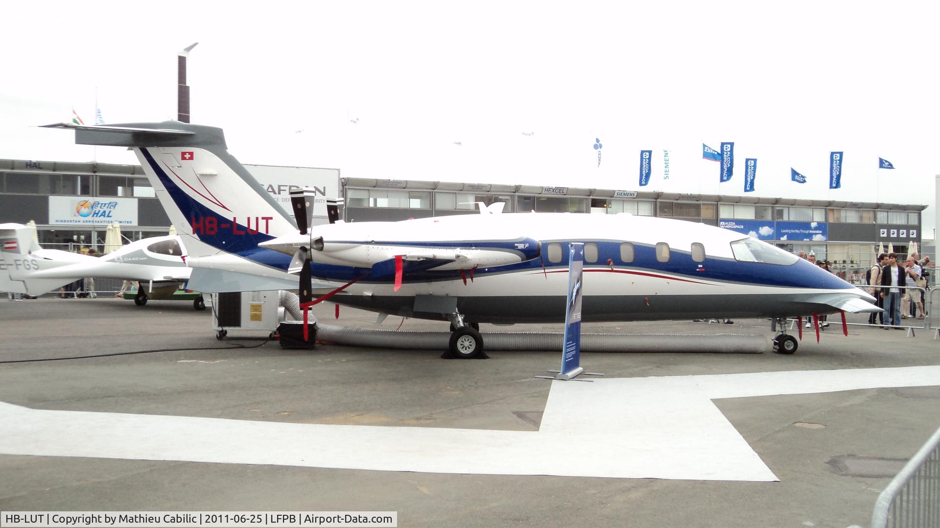 HB-LUT, 2010 Piaggio P-180 Avanti C/N 1201, Piaggio Aero Industries Spa P180