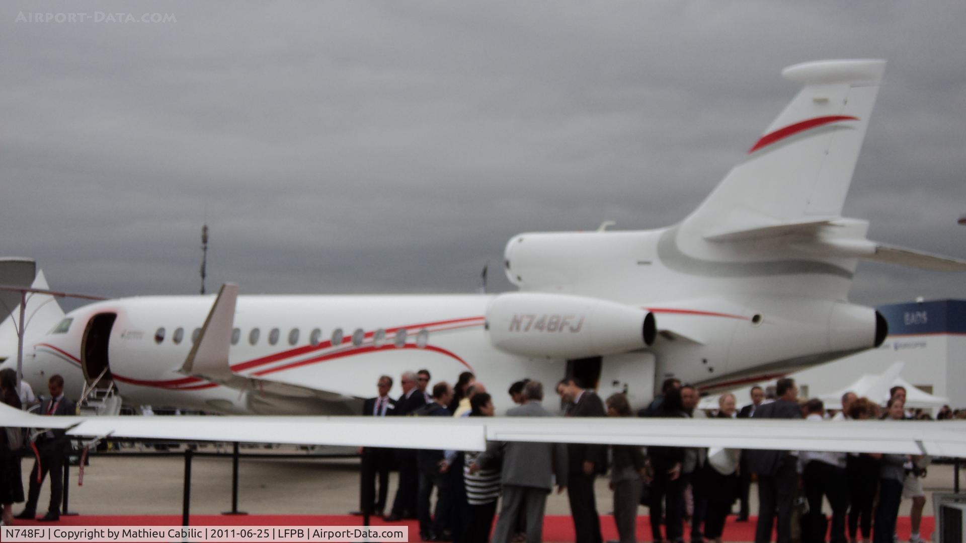 N748FJ, 2008 Dassault Falcon 7X C/N 48, Dassault Aviation FALCON 7X