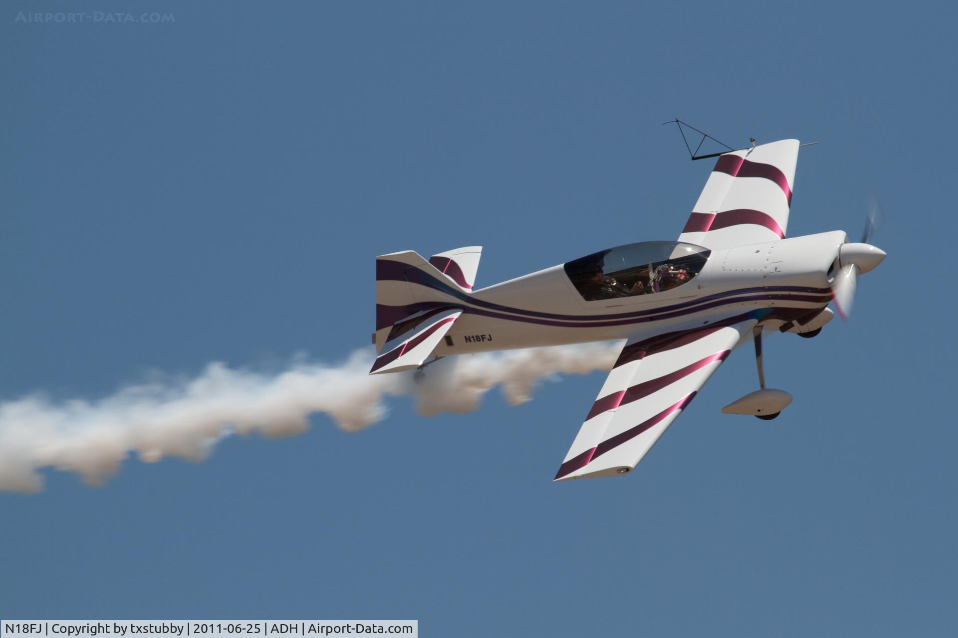 N18FJ, 1998 Giles G-202 C/N 018, Taken at Ada (OK USA) Airshow