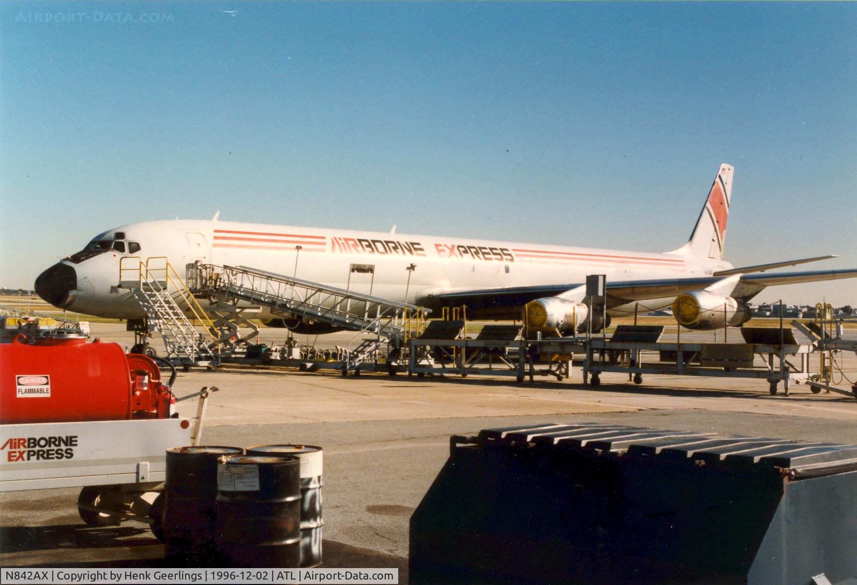 N842AX, 1968 Douglas DC-8-61F C/N 46015, Airborne Express