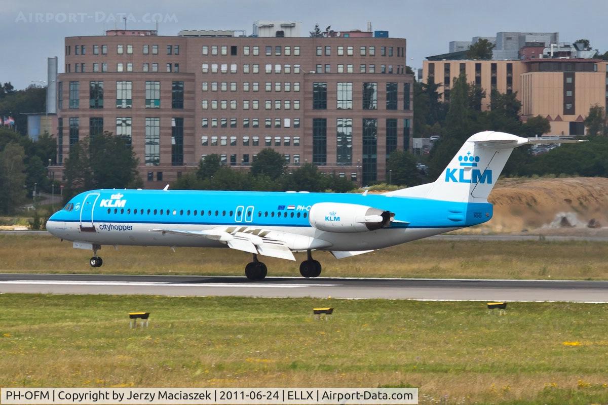 PH-OFM, 1993 Fokker 100 (F-28-0100) C/N 11475, PH-OFM