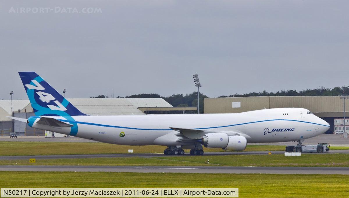 N50217, 2010 Boeing 747-8R7F C/N 35806, N50217