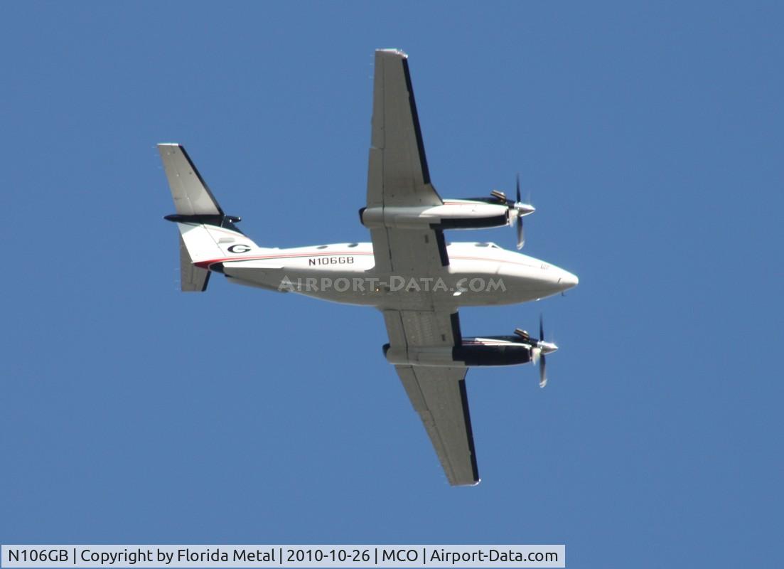 N106GB, 1986 Beech B200 King Air C/N BB-1249, Georgia Bulldogs