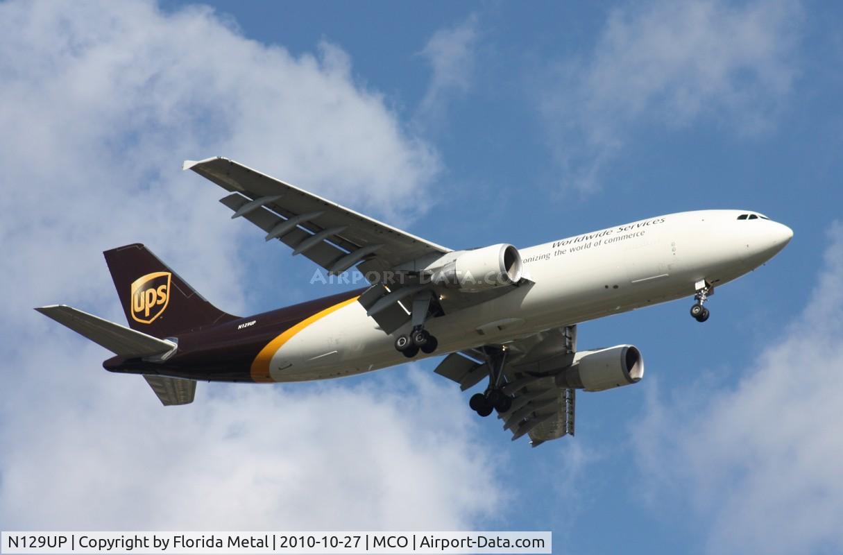 N129UP, 2001 Airbus A300F4-622R C/N 0813, UPS A300