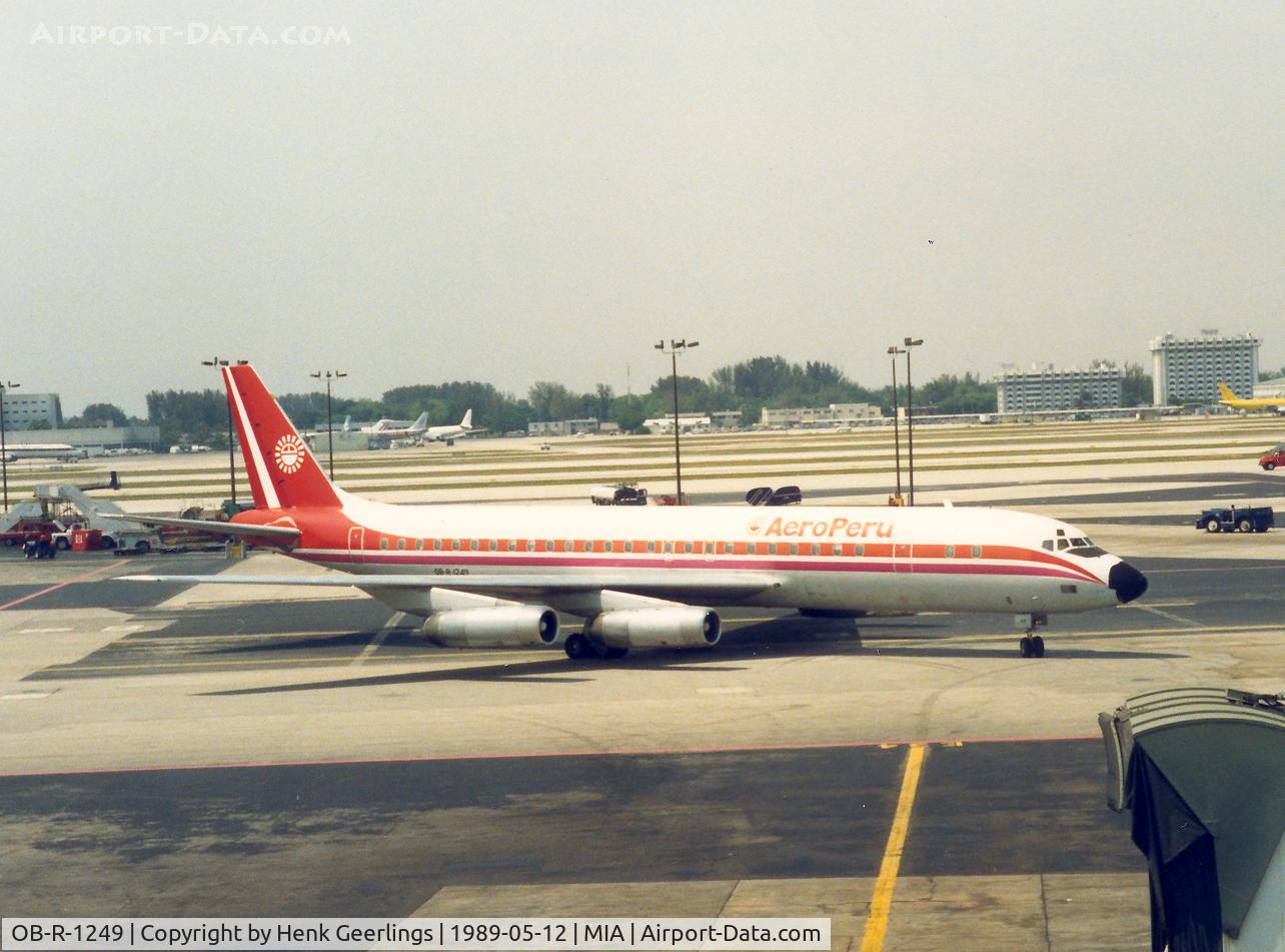 OB-R-1249, 1970 Douglas DC-8-62 C/N 46132, Aero Peru