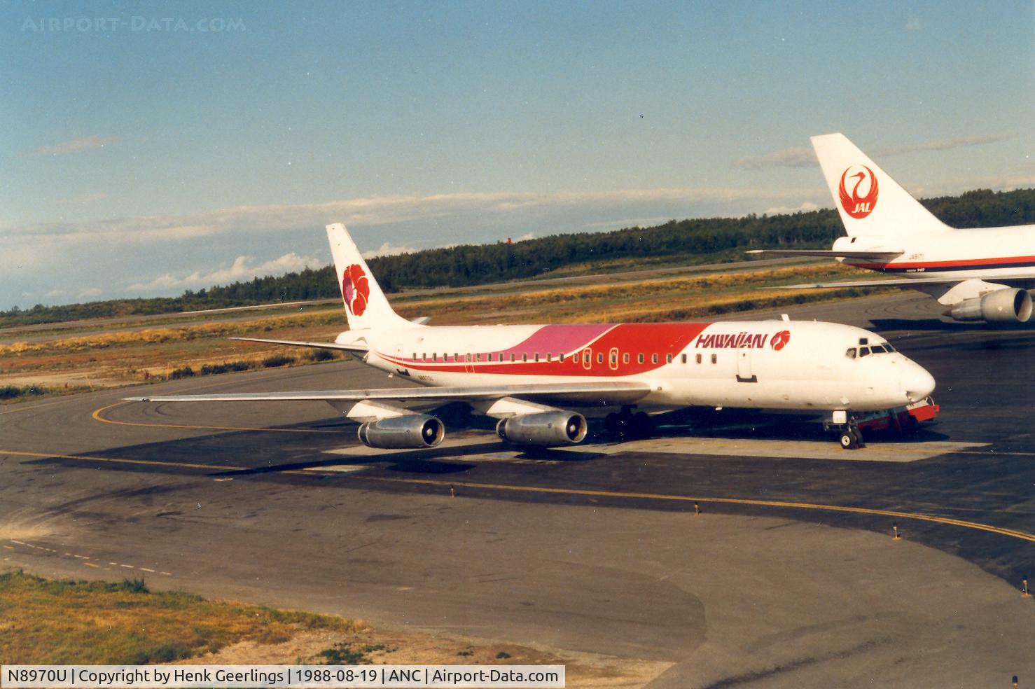 N8970U, 1969 Douglas DC-8-62 C/N 46071, Hawaiian Air