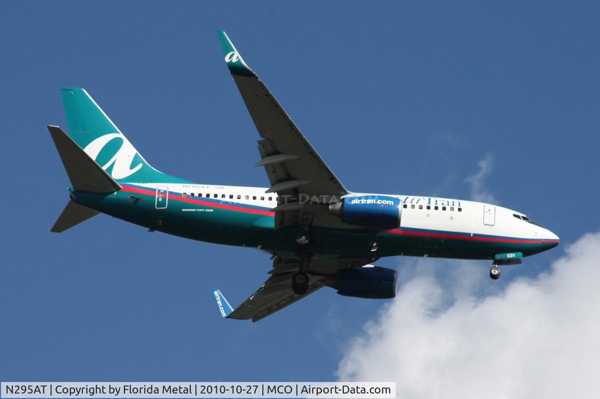 N295AT, 2006 Boeing 737-76N C/N 32677, Air Tran 737