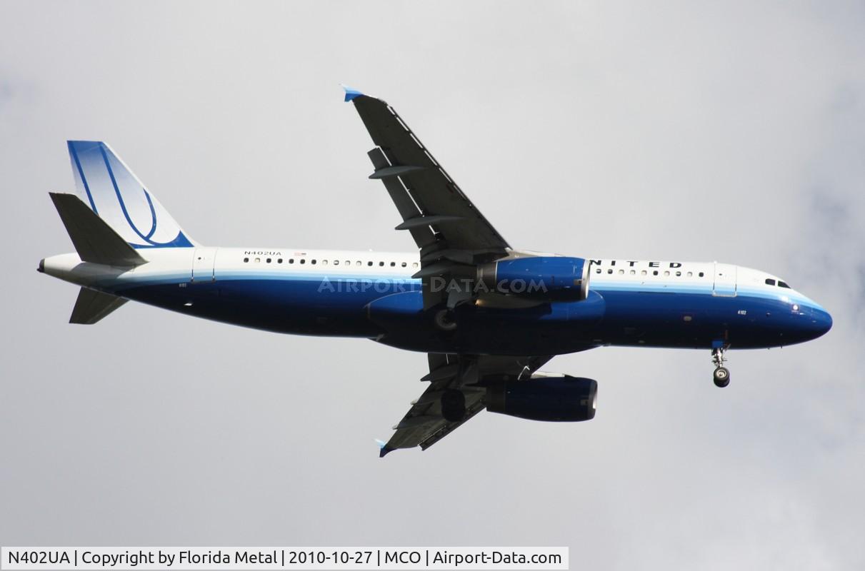 N402UA, 1993 Airbus A320-232 C/N 439, United A320