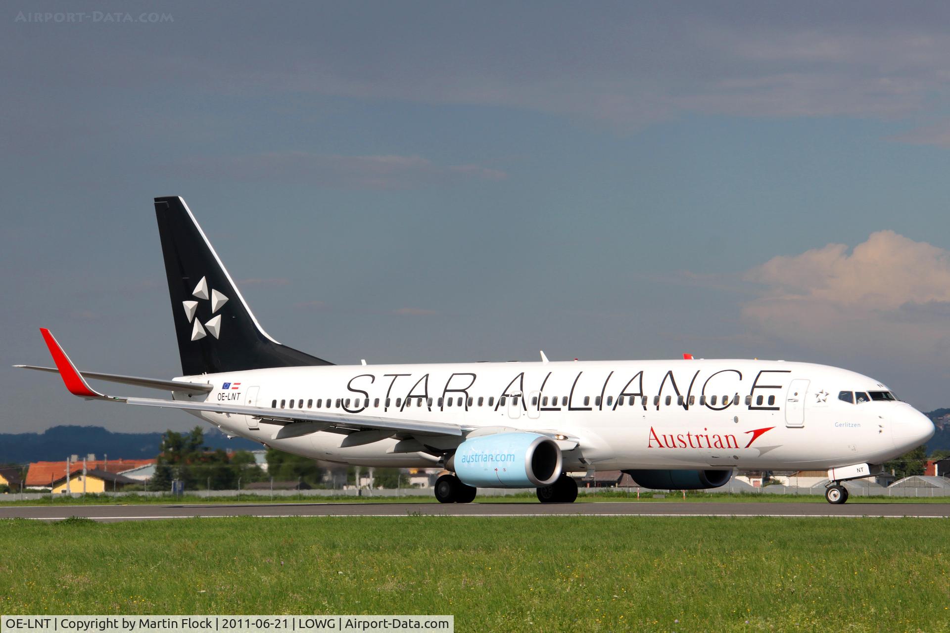 OE-LNT, 2006 Boeing 737-8Z9 C/N 33834, .....