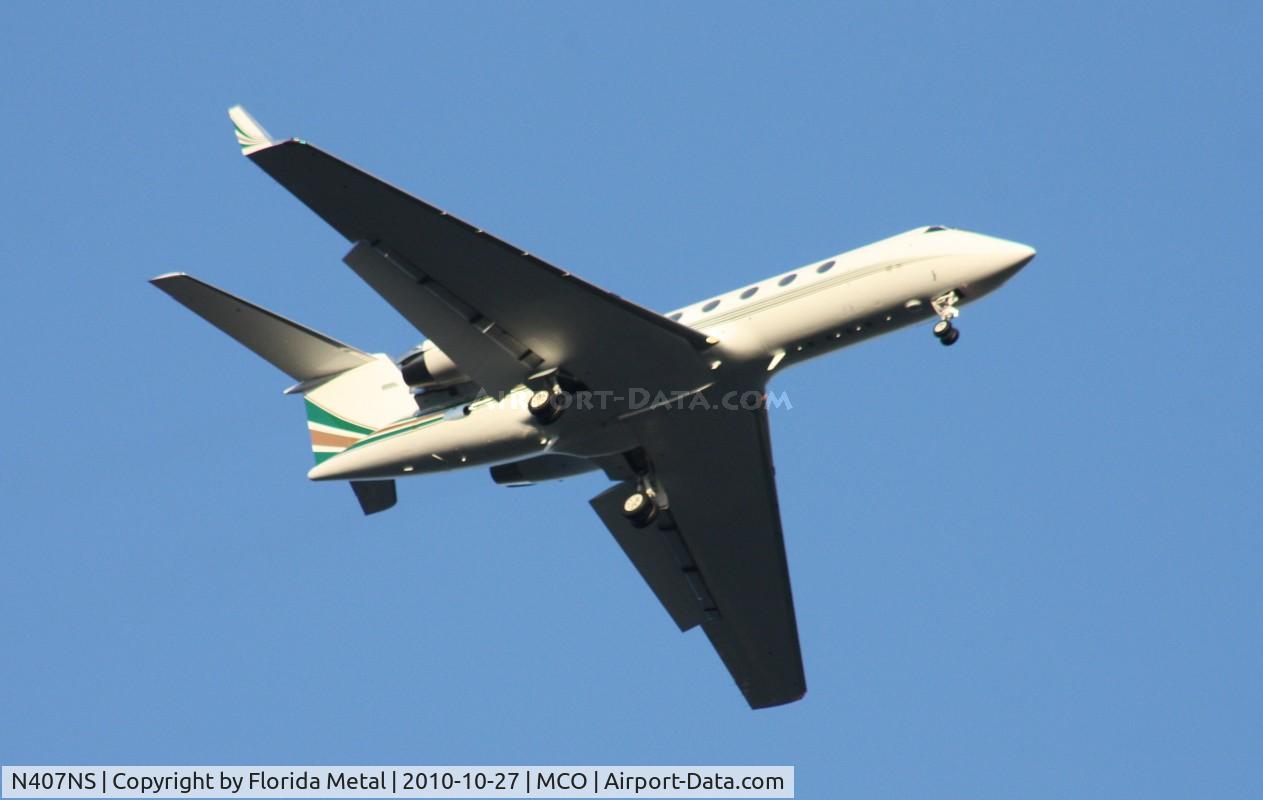 N407NS, 2000 Gulfstream Aerospace G-IV C/N 1407, Gulfstream IV