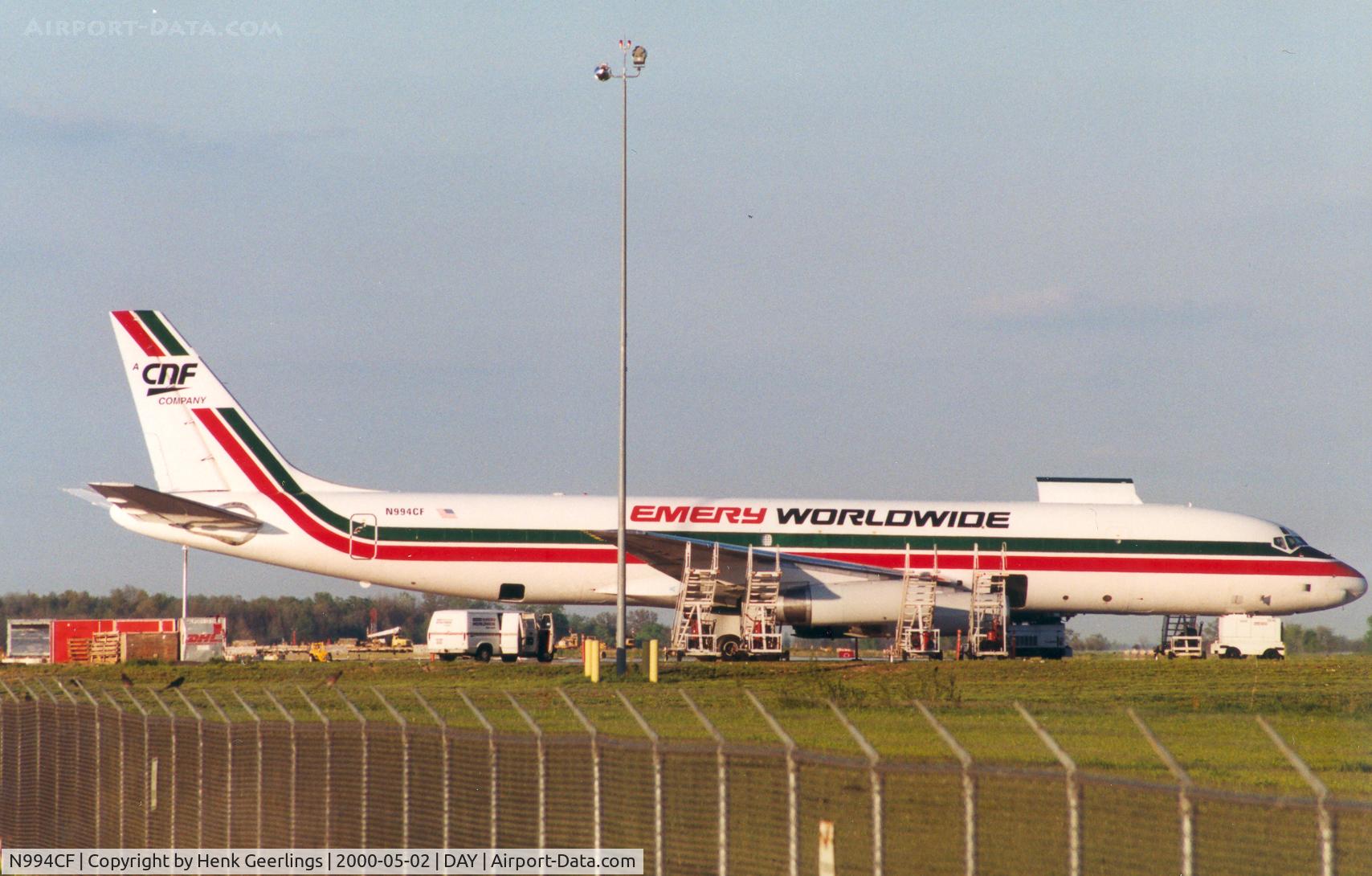N994CF, 1968 Douglas DC-8-62 C/N 45956, Emery  Worldwide
