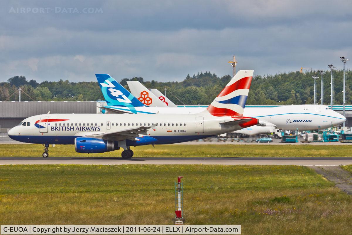 G-EUOA, 2001 Airbus A319-131 C/N 1513, G-EUOA