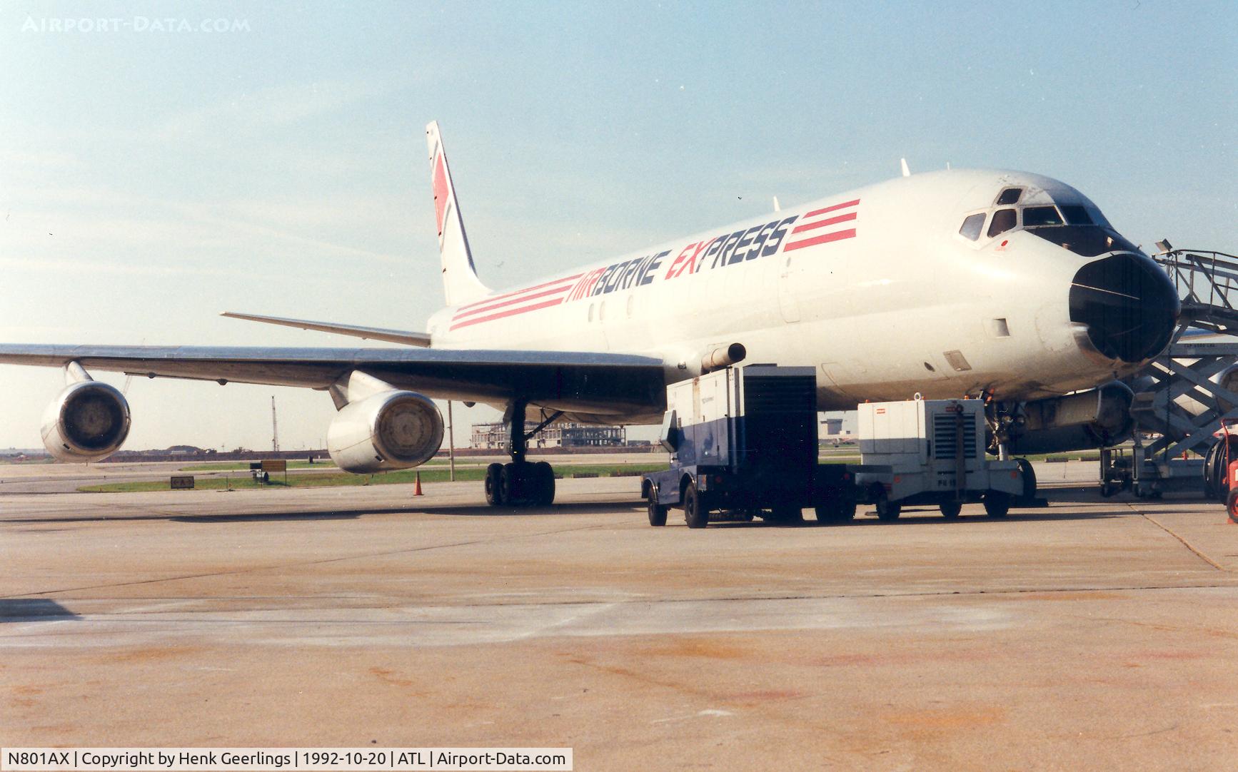 N801AX, 1969 Douglas DC-8-62 C/N 46077, Airborn Express