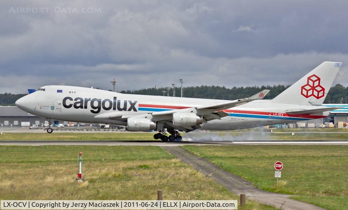 LX-OCV, 1999 Boeing 747-4R7F/SCD C/N 29731, LX-OCV