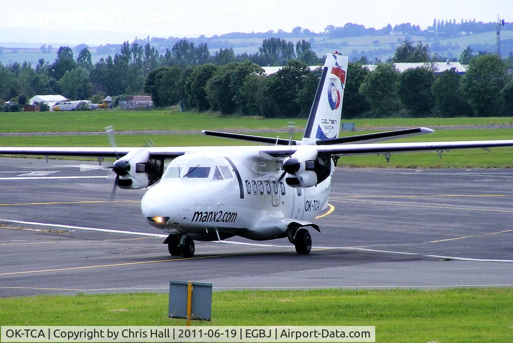 OK-TCA, 1990 Let L-410UVP-E Turbolet C/N 902431, Manx2