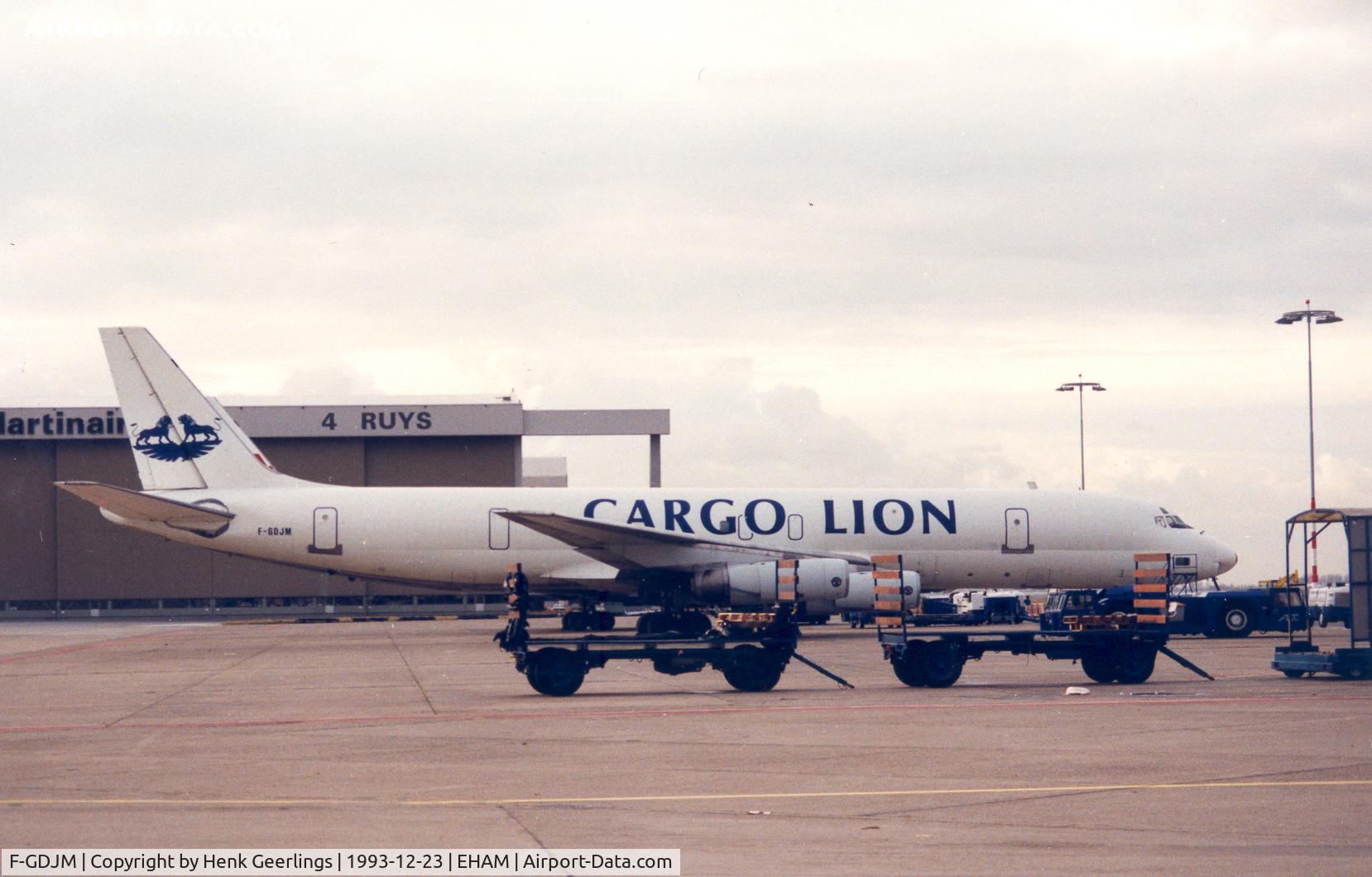 F-GDJM, 1968 Douglas DC-8-62CF C/N 45960, Cargo Lion