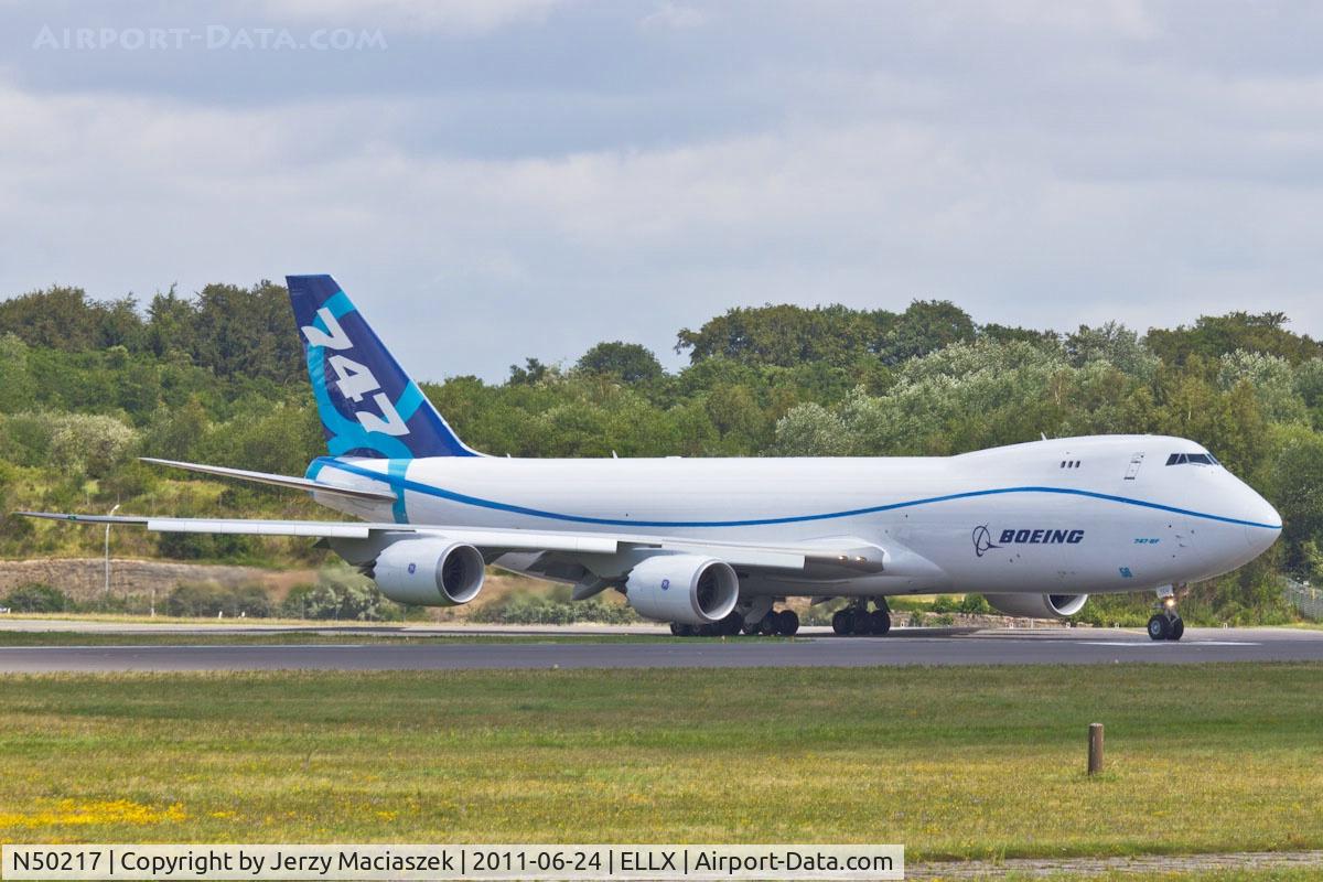 N50217, 2010 Boeing 747-8R7F C/N 35806, N50217