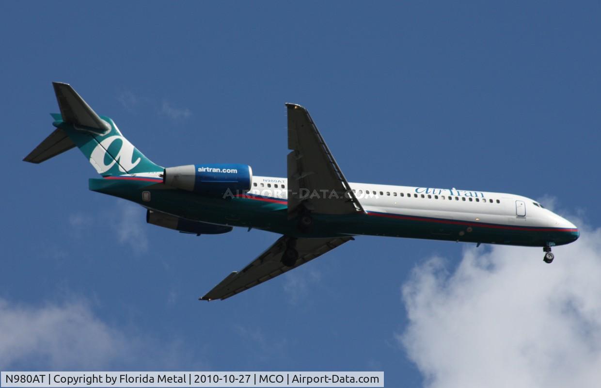 N980AT, 2002 Boeing 717-200 C/N 55039, Air Tran 717