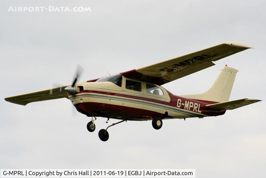 G-MPRL, 1977 Cessna 210M Centurion C/N 210-61892, privately owned