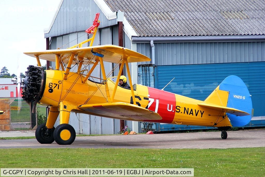 G-CGPY, 1945 Boeing E75N1 C/N 75-5303, privately owned