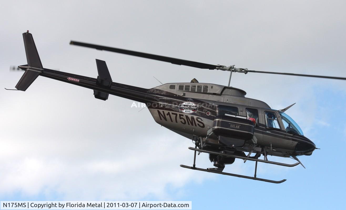 N175MS, 2006 Bell 206L-4 LongRanger IV LongRanger C/N 52326, Bell 206 leaving Heliexpo Orlando