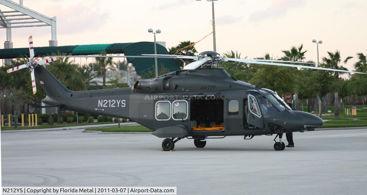 N212YS, AgustaWestland AW-139 C/N 41237, AW139 military prototype at Heliexpo Orlando