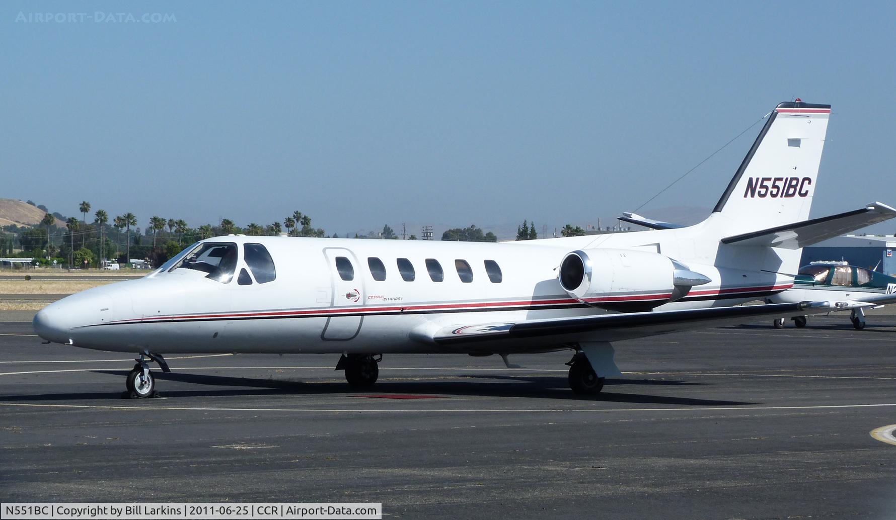 N551BC, 1979 Cessna 550 Citation II C/N 550-0242, Visitor