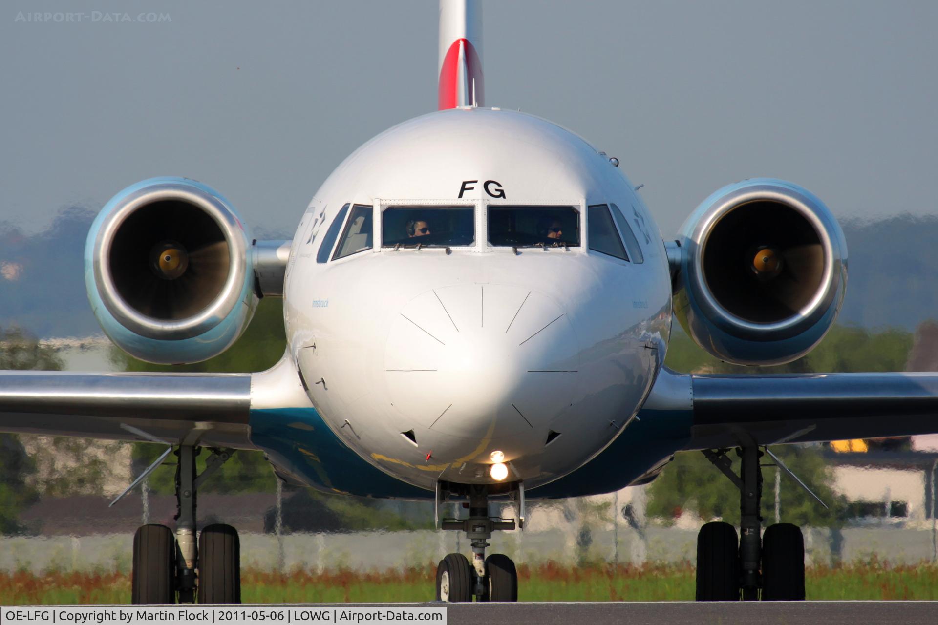 OE-LFG, 1995 Fokker 70 (F-28-0070) C/N 11549, .....