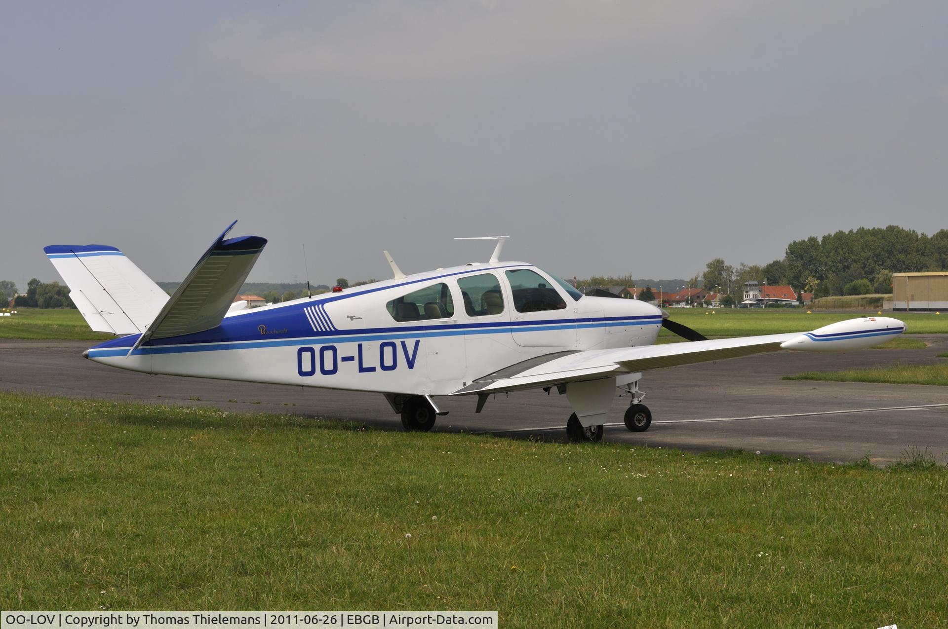 OO-LOV, 1968 Beech V35A Bonanza C/N D-8799, /