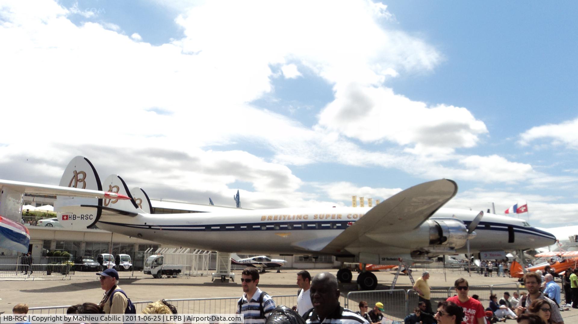 HB-RSC, 1955 Lockheed C-121C Super Constellation (L-1049F) C/N 1049F-4175, Lockheed Aircraft Corporation 1049F-55
