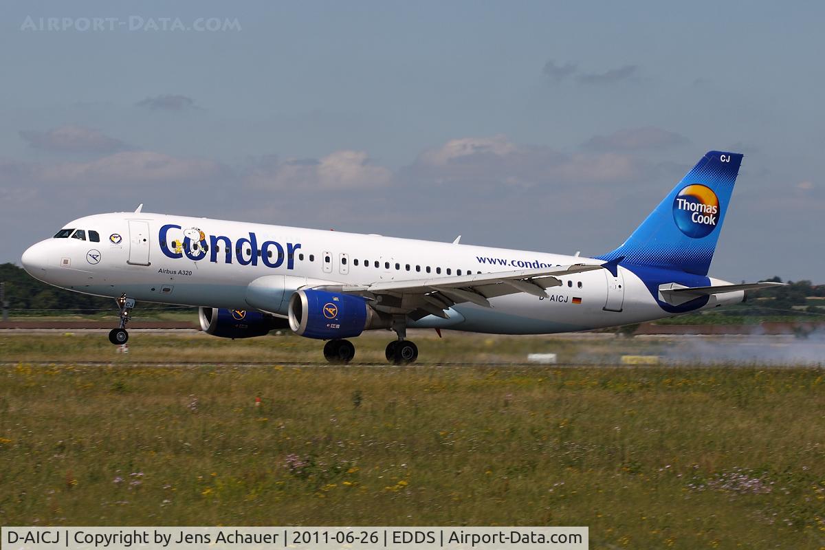 D-AICJ, 2001 Airbus A320-212 C/N 1402, Arriving STR