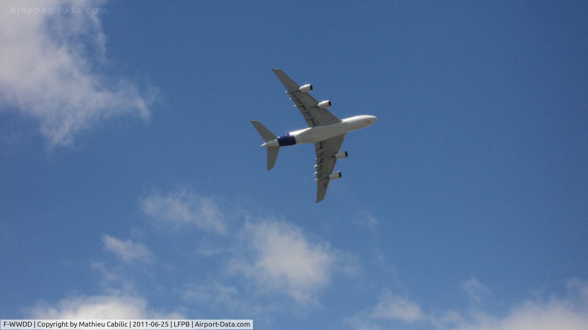 F-WWDD, 2005 Airbus A380-861 C/N 004, Airbus A380-861 AirShow Paris 2011