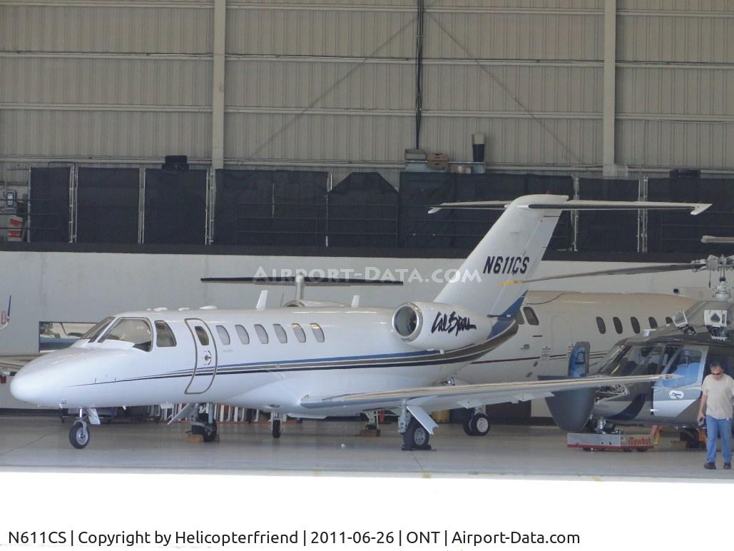 N611CS, 2006 Cessna 525B C/N 525B0063, Parked in the hanger out of the sun