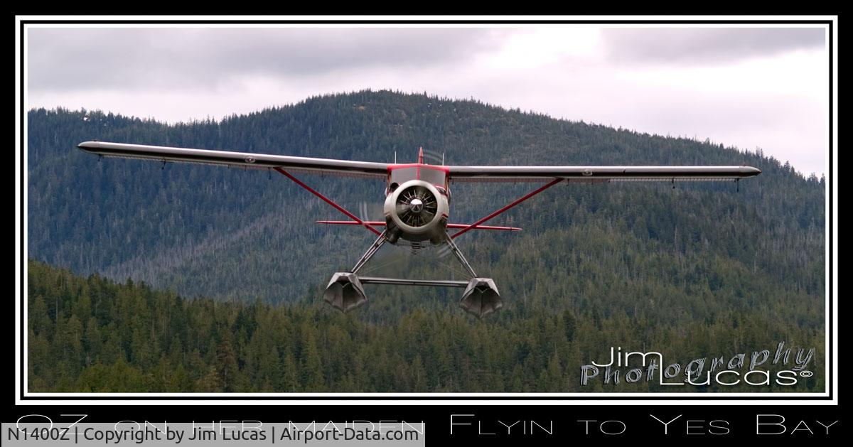 N1400Z, 1959 De Havilland Canada DHC-2 Beaver Mk.I C/N 1400, Fly by...