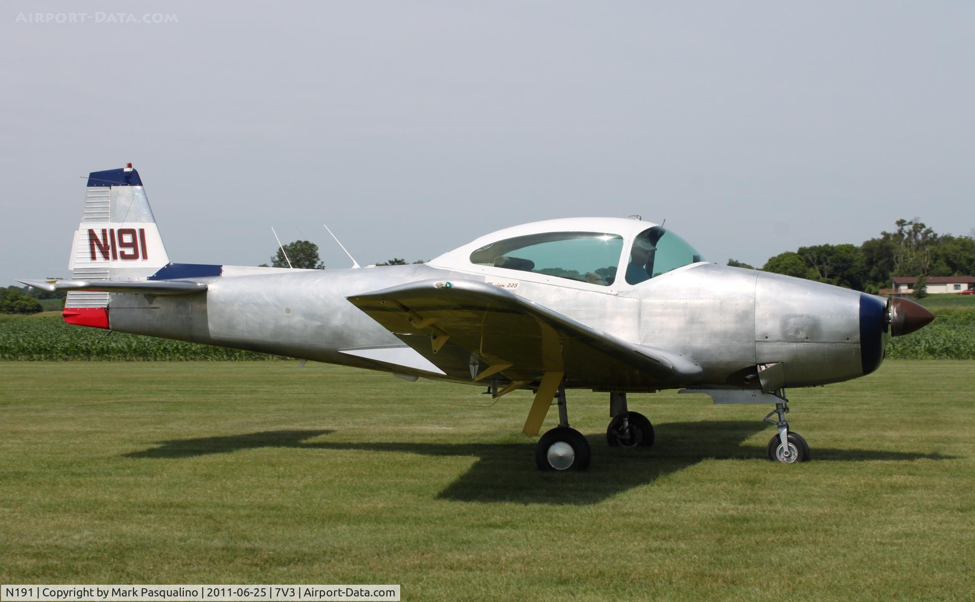 N191, 1950 Ryan Navion A C/N NAV-4-2033, Navion A
