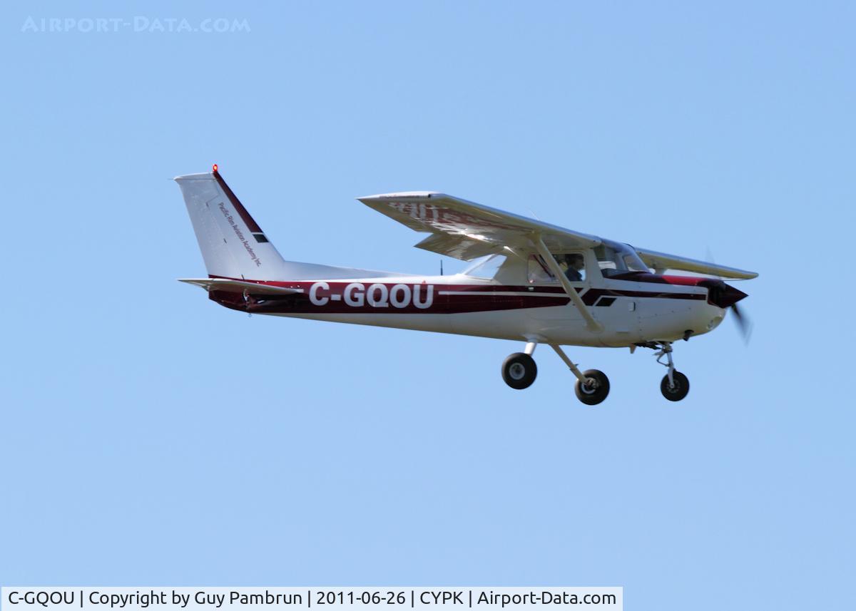 C-GQOU, 1979 Cessna 152 C/N 15283565, Landing