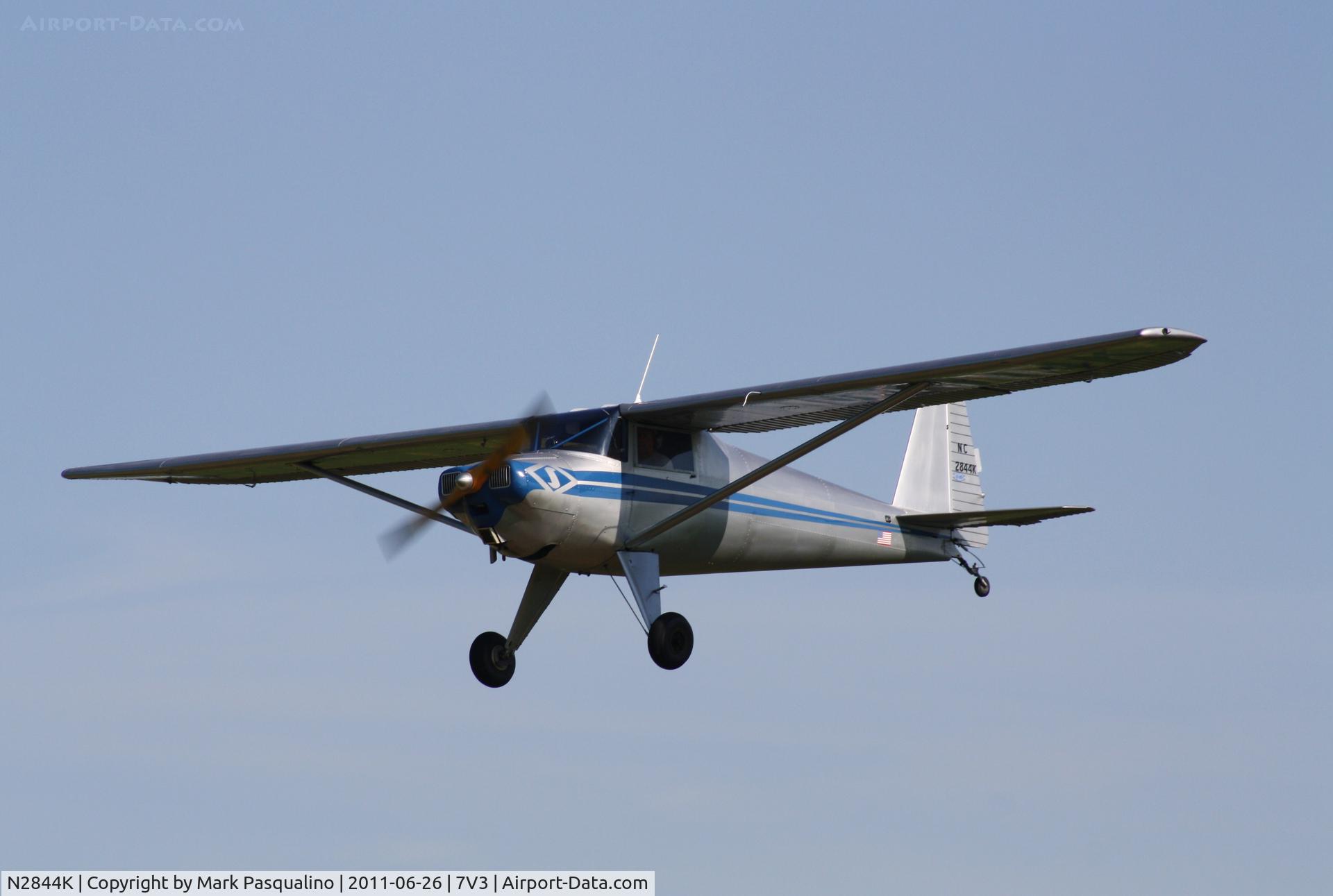 N2844K, 1947 Luscombe 8A C/N 5571, Luscombe 8A