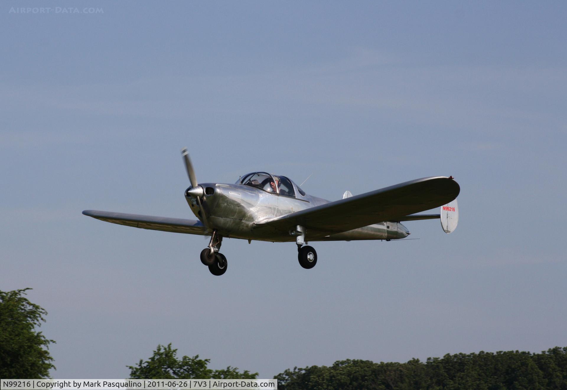 N99216, 1946 Erco 415C Ercoupe C/N 1839, Ercoupe 415-C