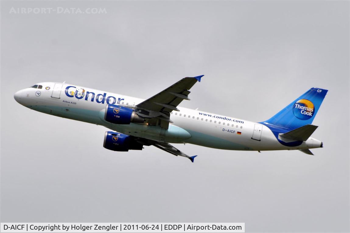 D-AICF, 1998 Airbus A320-212 C/N 0905, Just left rwy 26R on the way to Gran Canaria/Spain.