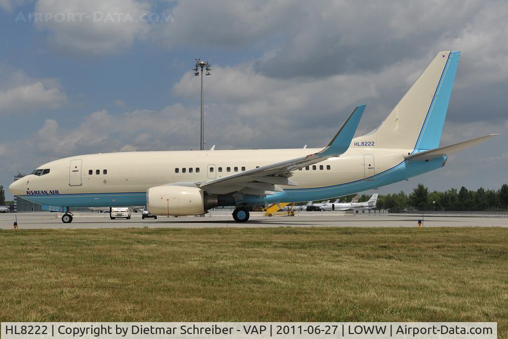HL8222, 2009 Boeing 737-7B5 C/N 37660, Korean Airlines Boeing 737-700