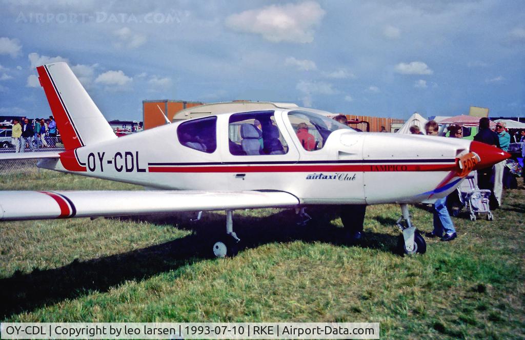 OY-CDL, 1991 Socata TB-9 Tampico C/N 1272, Roskilde Air Show, RKE d.10.7.93