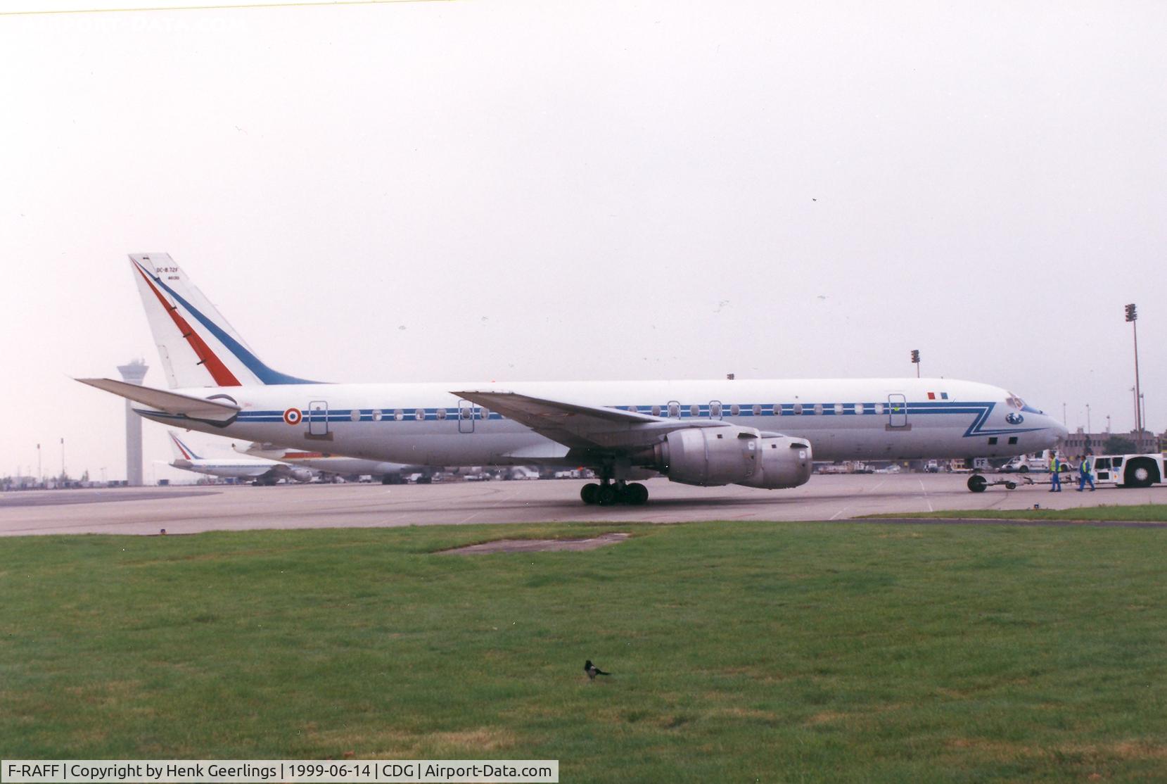 F-RAFF, Douglas DC-8-72CF C/N 46130, French Air Force