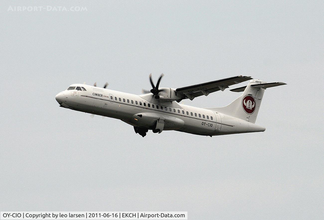 OY-CIO, 1999 ATR 72-212A C/N 595, Copenhagen Kastrup CPH 16.6.11