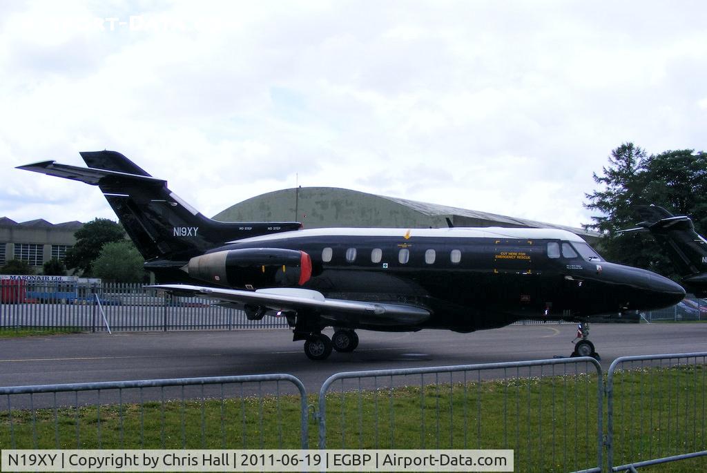 N19XY, 1966 Hawker Siddeley HS.125 Dominie T.1 C/N 25055, Ex Royal Air Force Dominie T1 wfu January 2011 now in storage at Kemble