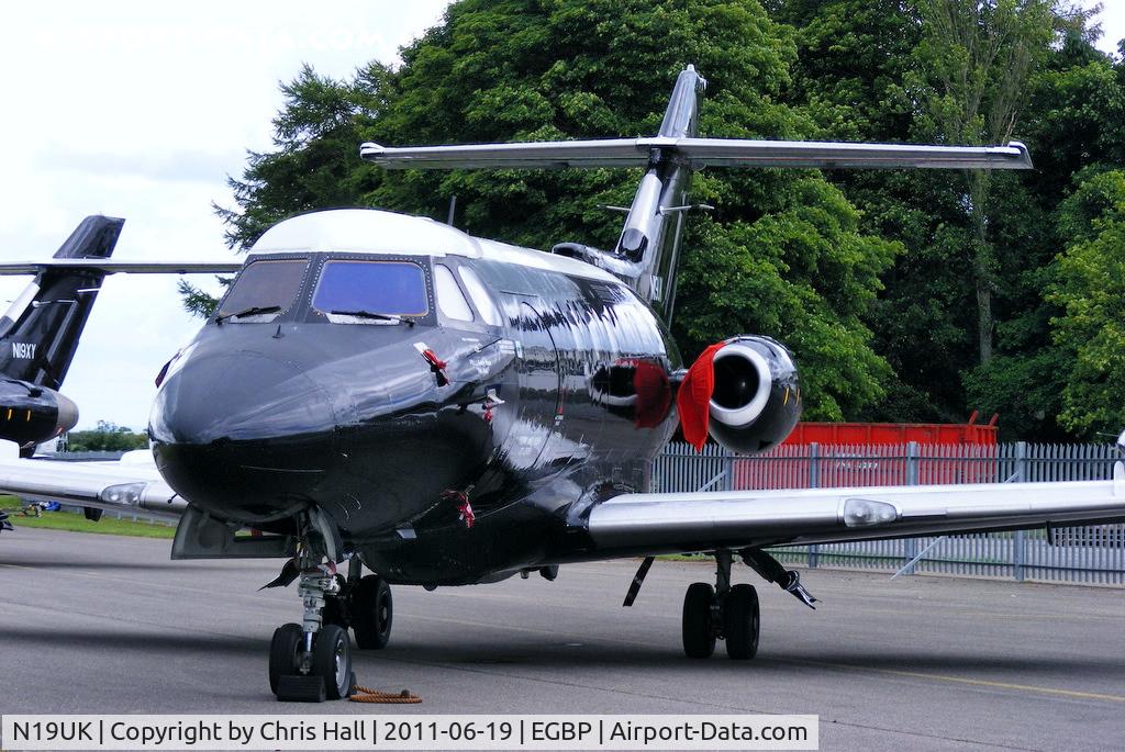 N19UK, 1966 Hawker Siddeley HS.125 Dominie T.1 C/N 25081, Ex Royal Air Force Dominie T1 wfu January 2011 now in storage at Kemble